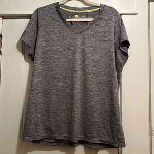 Xersion | Grey Workout Shirt Top T-Shirtrt Size 1X
